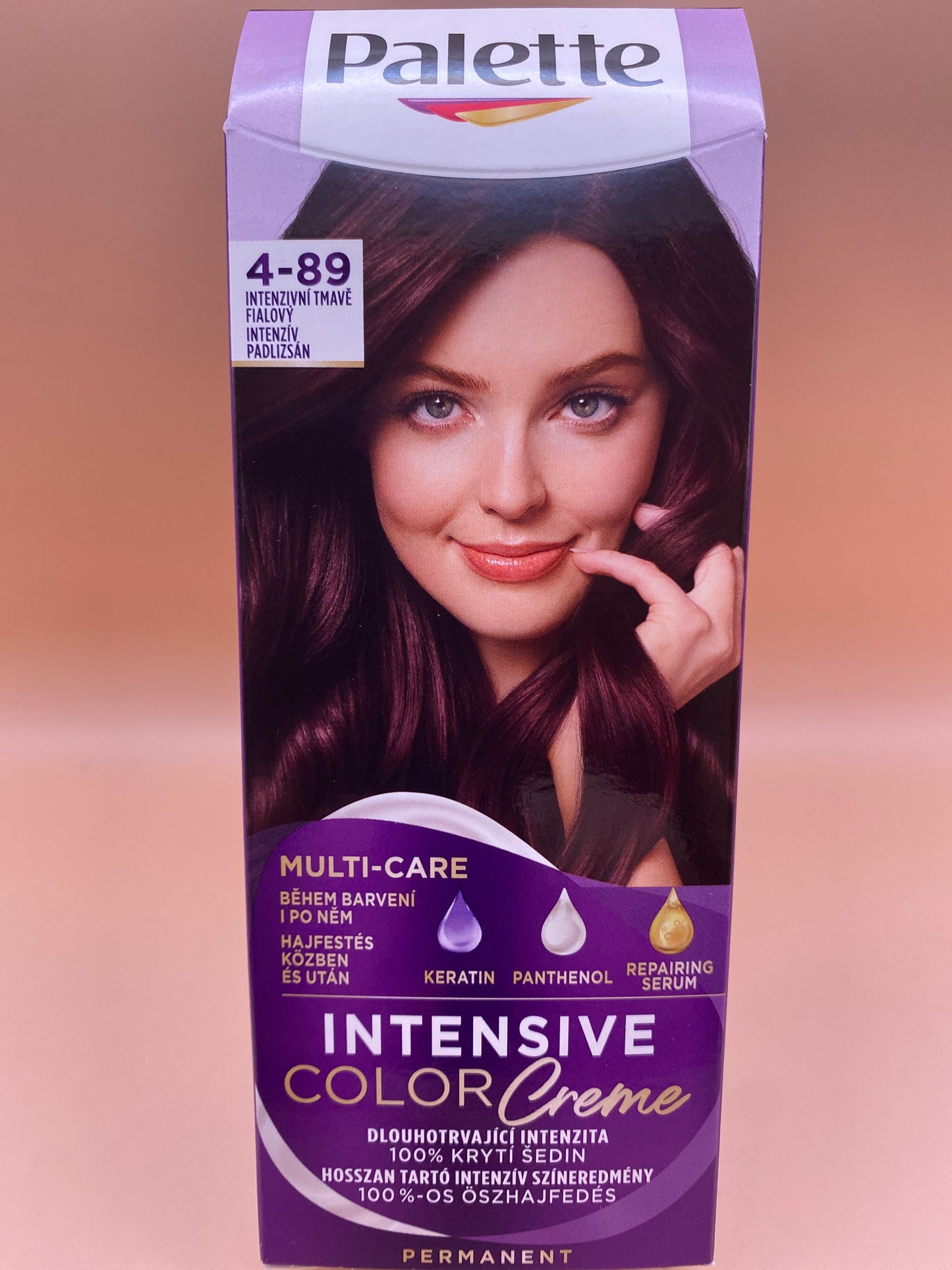 Palette hajfesték 4-89. Intenzív padlizsán