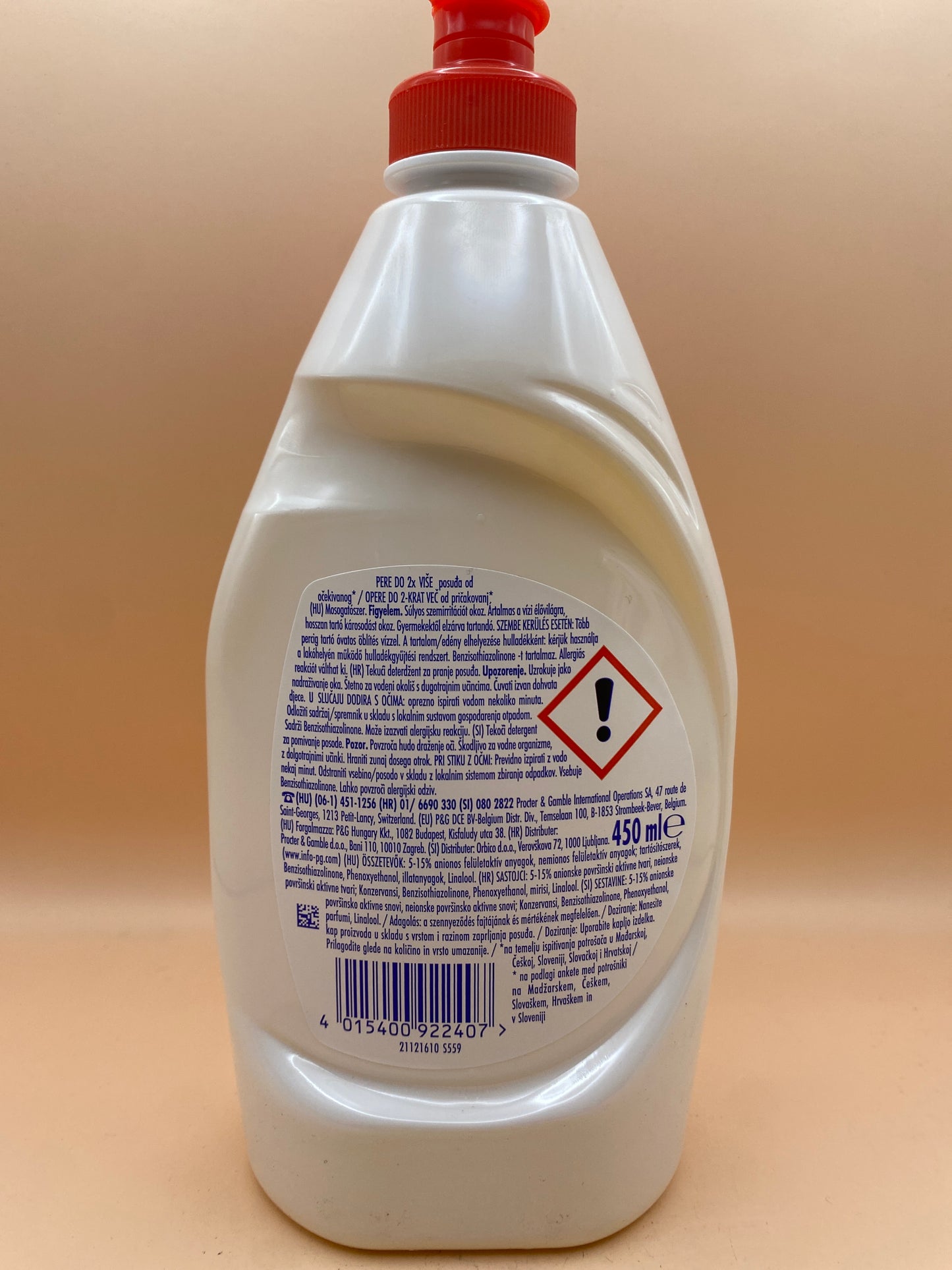 Jar Lemon mosogatószer 450 ml