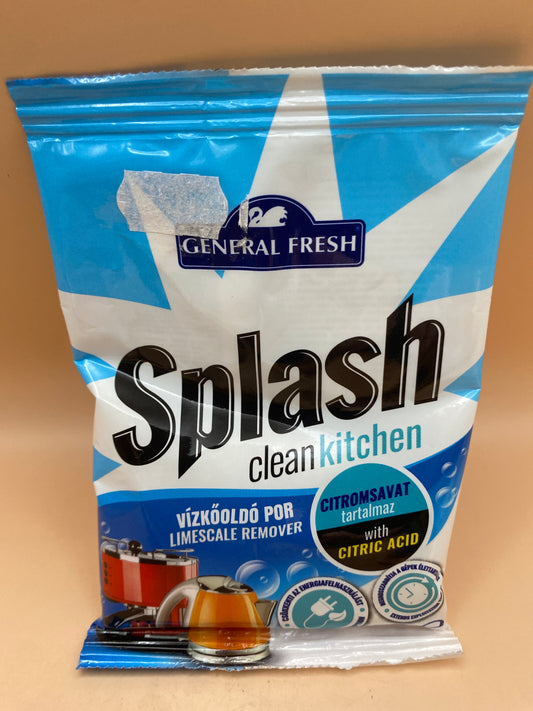 Splash vízkőoldó por háztartási kisgépekhez 50g