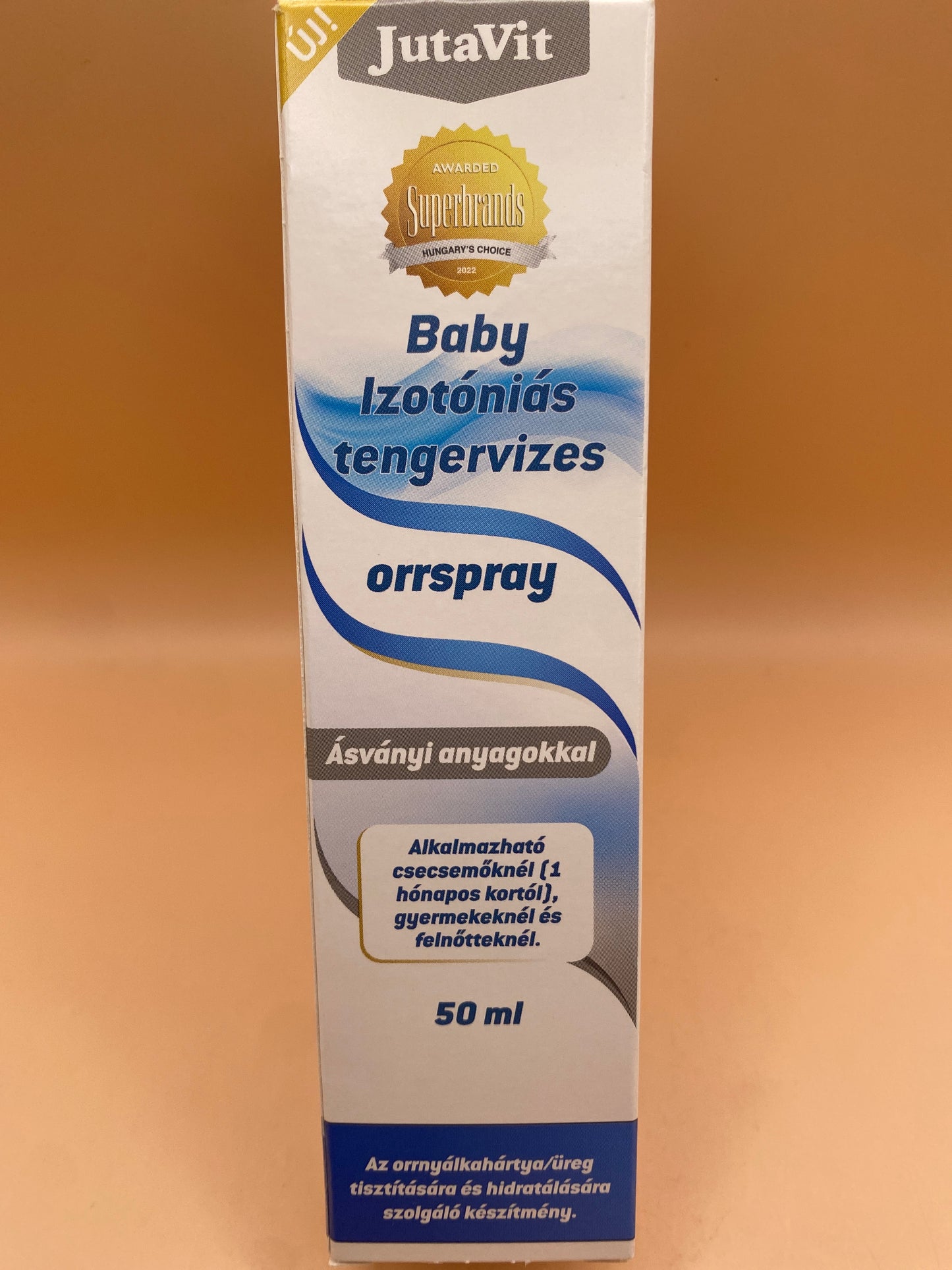JutaVit Baby Izotóniás tengervizes orrspray 50 ml
