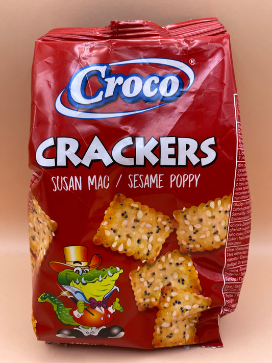 Croco mákos-szezámmagos kréker 100g