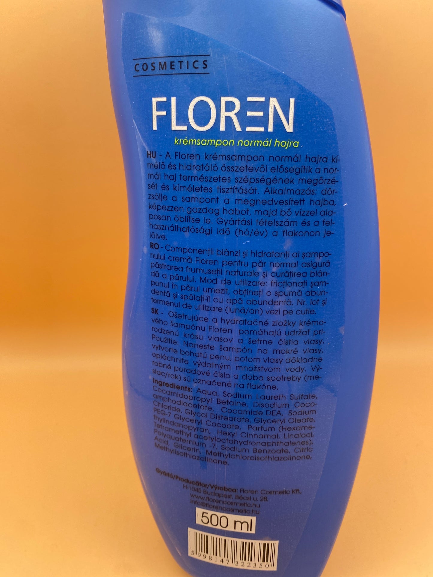 Floren Krémsampon Normál hajra  500 ml