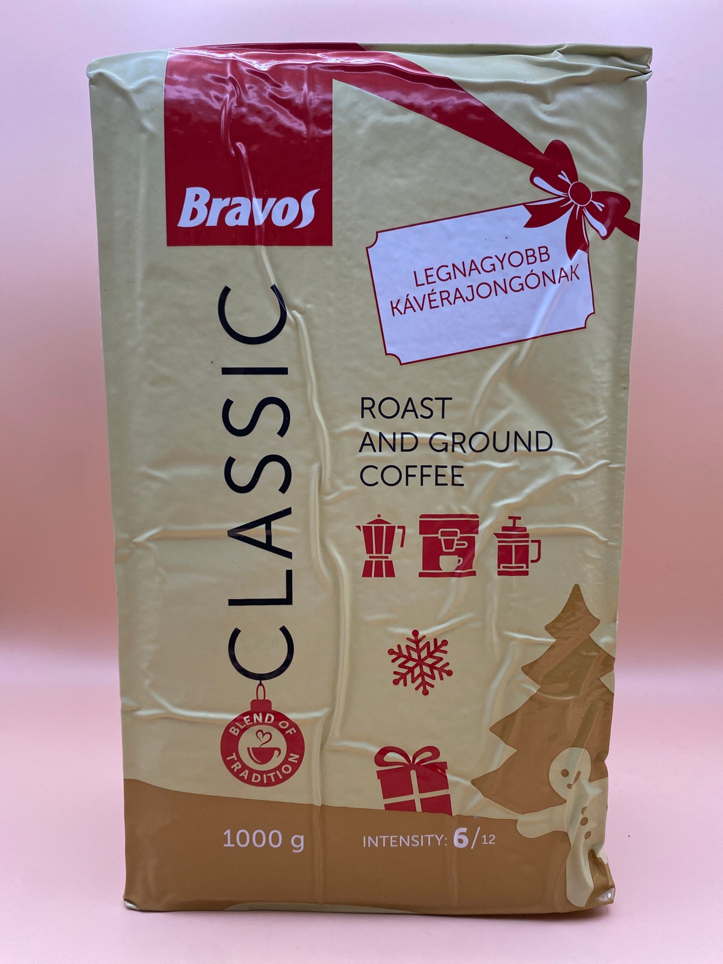 Bravos Classic őrölt kávé 1000g