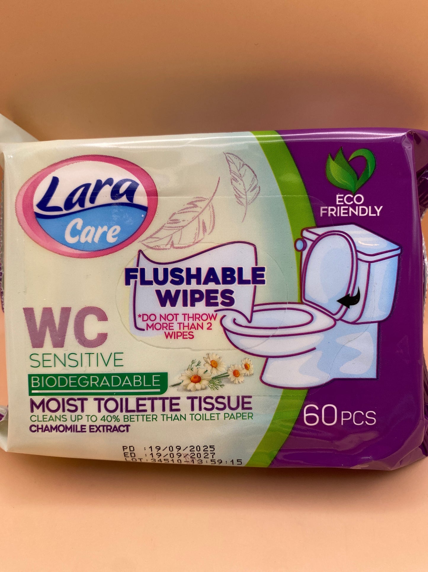 Lara Care Nedves toalett papír       60 darabos