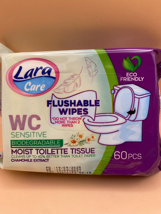 Lara Care Nedves toalett papír       60 darabos