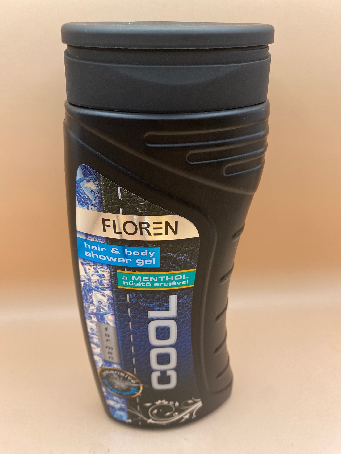 Floren Cool Tusfürdő és sampon férfiaknak mentollal 330 ml
