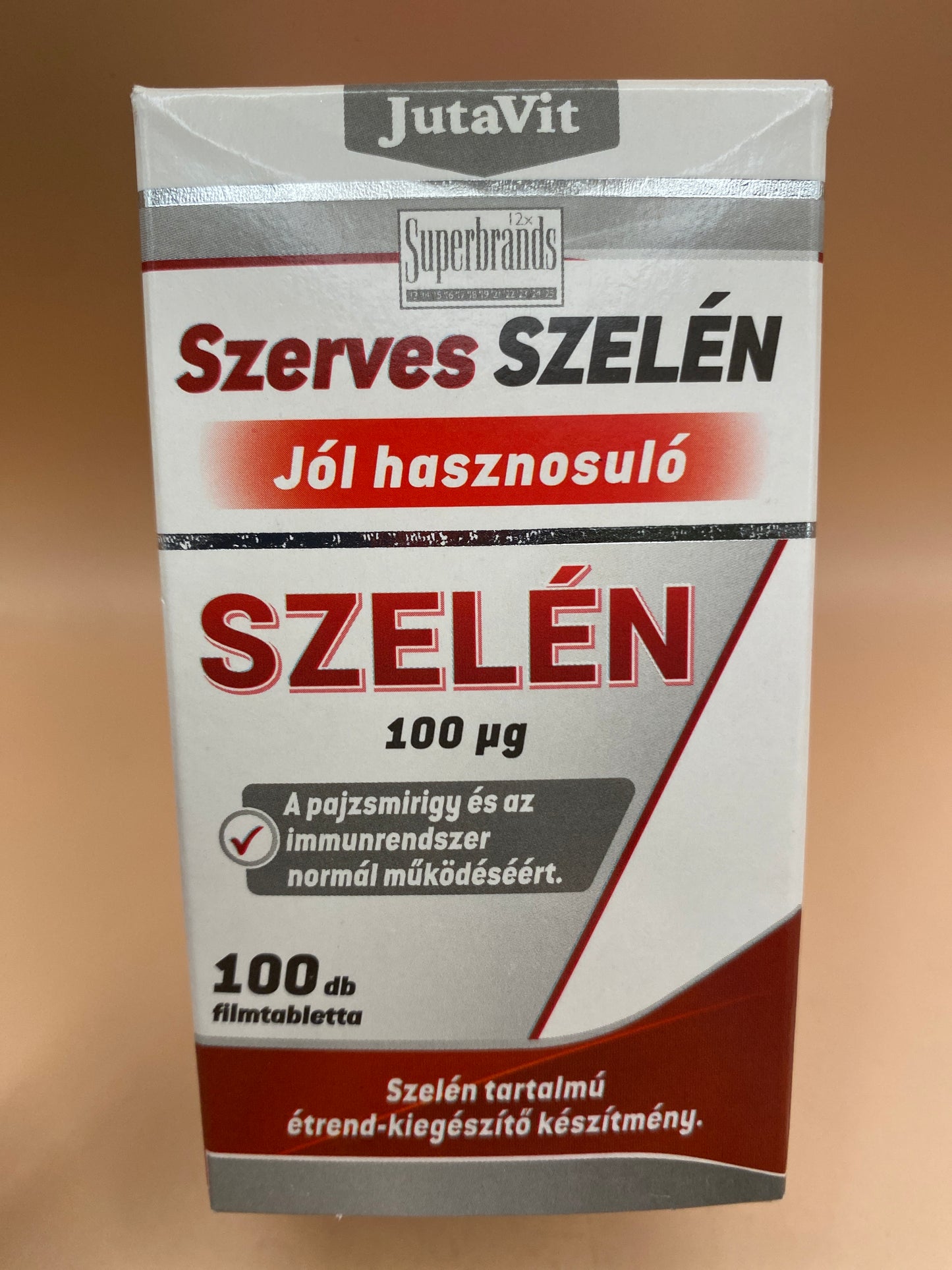 JutaVit Szerves Szelén 100 darab filmtabletta
