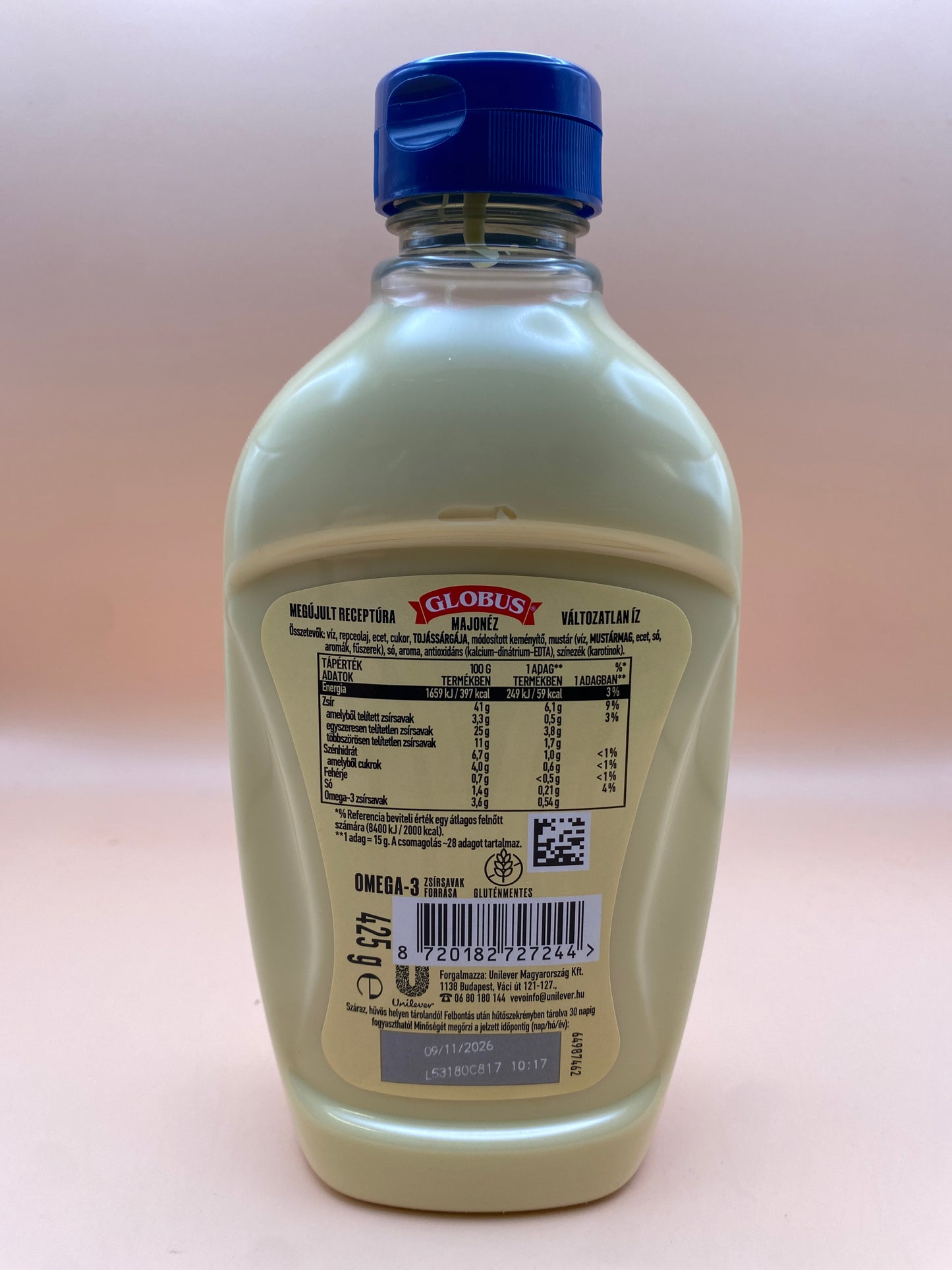 Globus Majonéz 425g