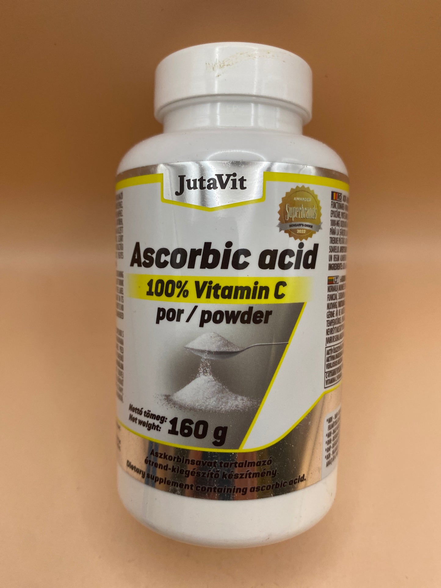 JutaVit Ascorbic acid 100% Vitamin C por 160g