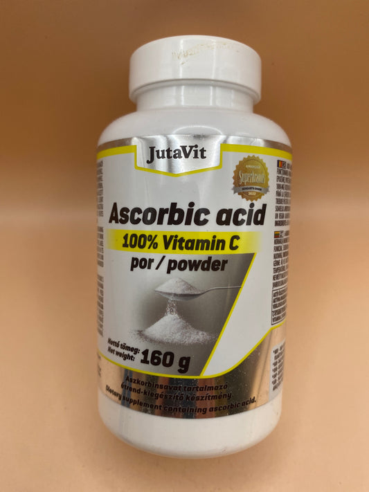JutaVit Ascorbic acid 100% Vitamin C por 160g