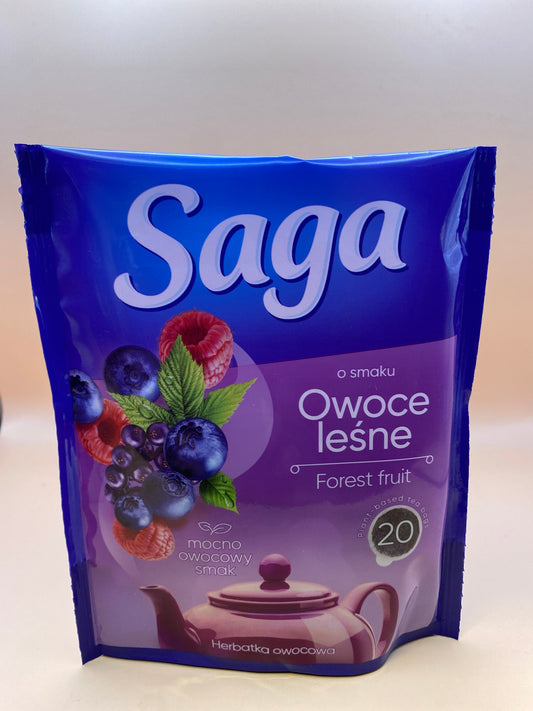Saga filteres tea vegyesgyümölcs ízű 34g
