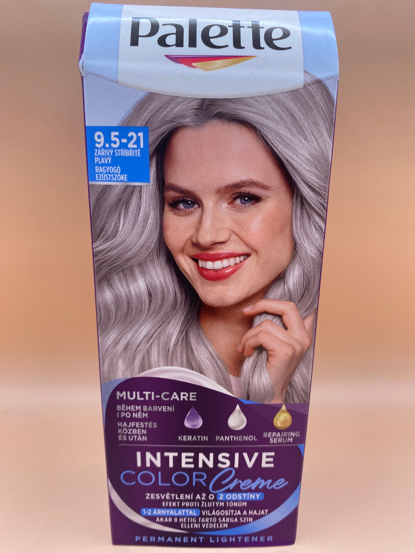 Palette hajfesték 9.5-21. Ragyogó ezüstszőke