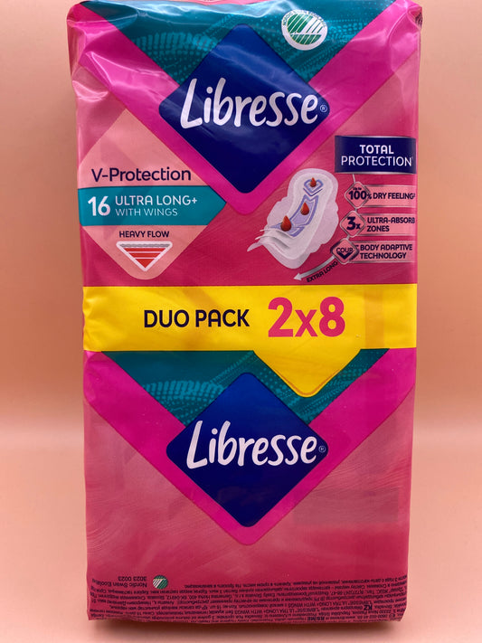 Libresse egészségügyi betét          16 darab