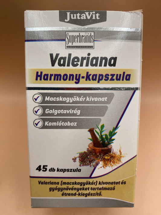 JutaVit Valeriana Harmony-kapszula 45 darab kapszula