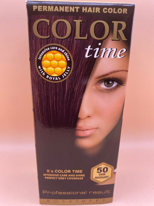 Color time hajfesték 50. Sötét mahagóni