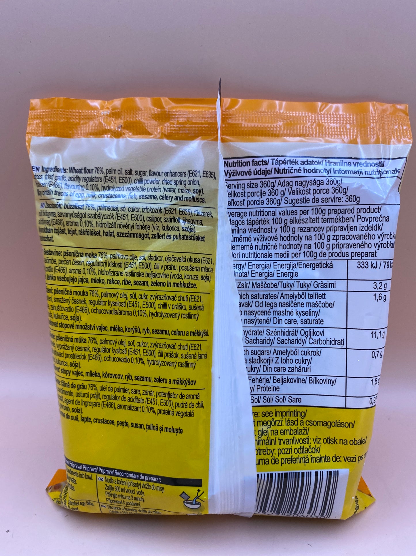 Thai Chef instant tészta 53g.      Csirke ízű