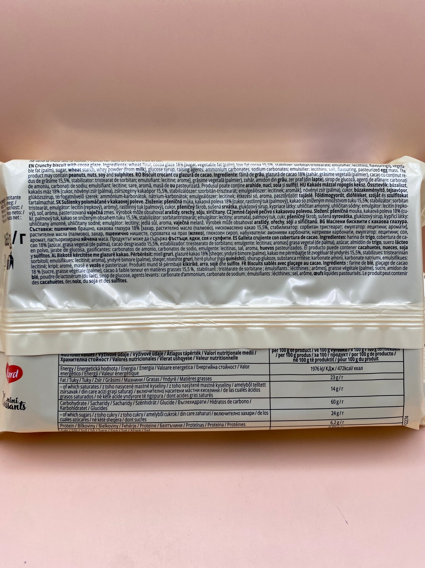 dr Gerard Kakaós mázas ropogós keksz 165g