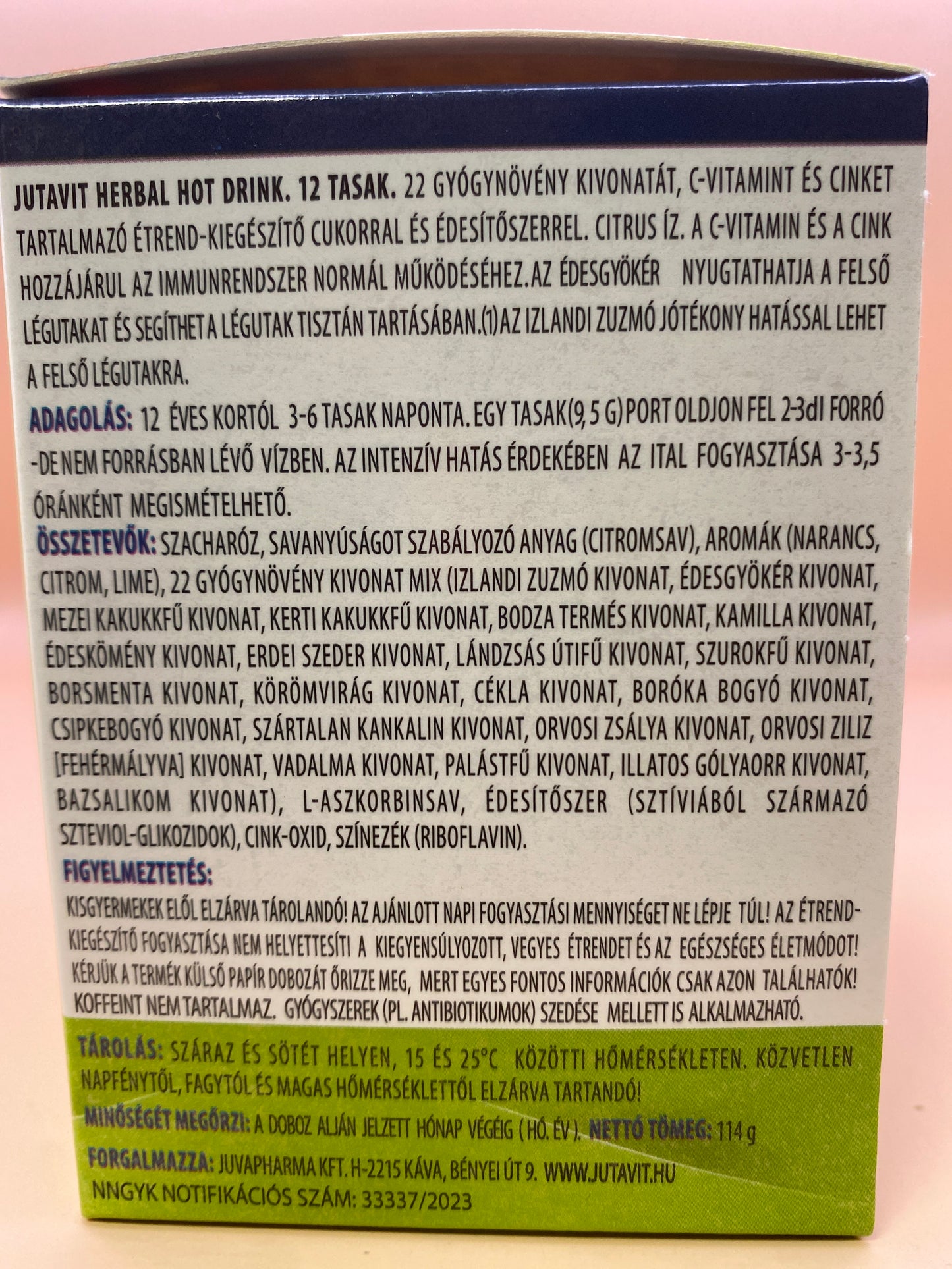 Herbal Hot Drink Forró italpor 12 tasak