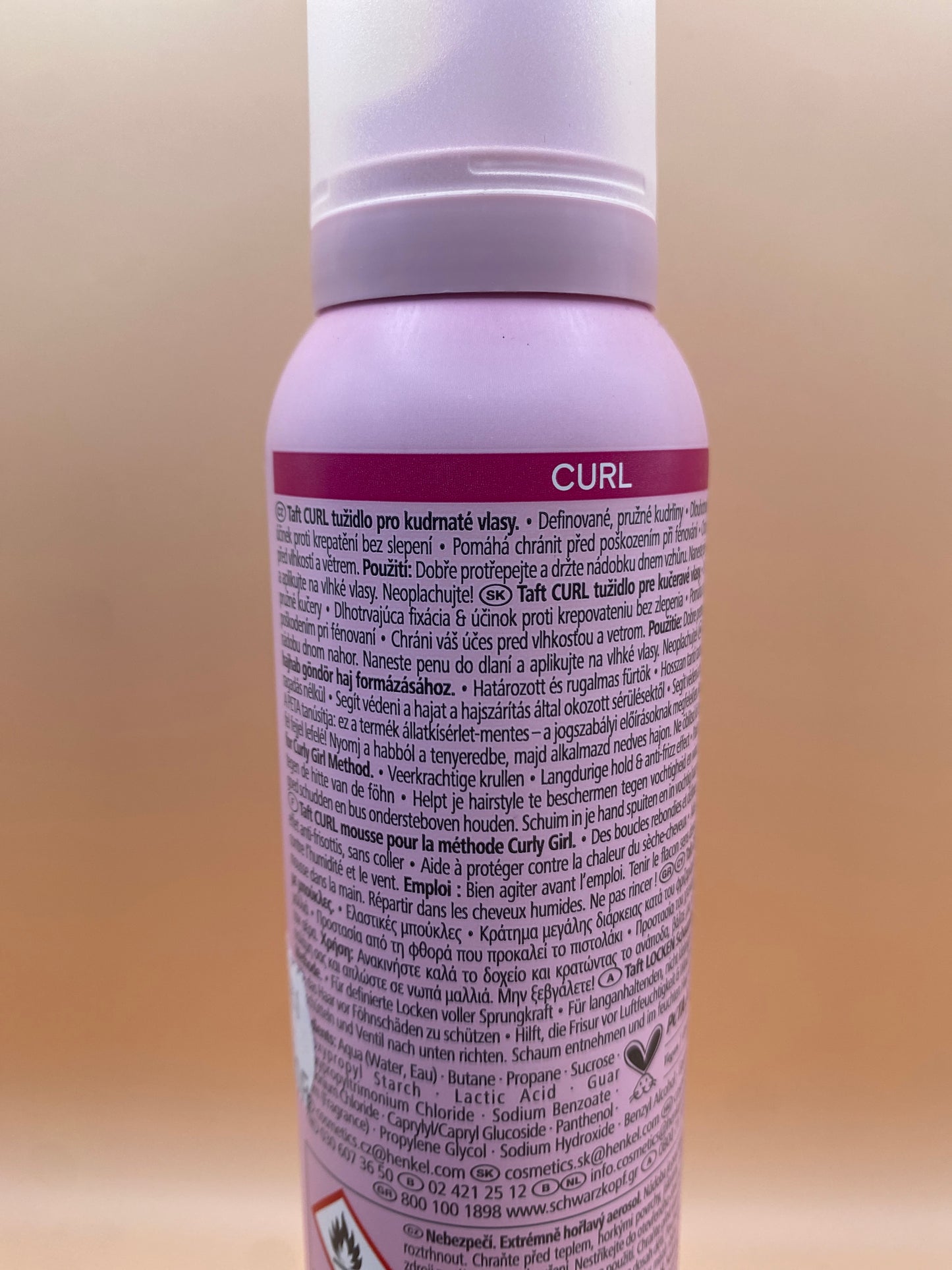 Taft Curl Hajhab göndör haj formázásához 200 ml