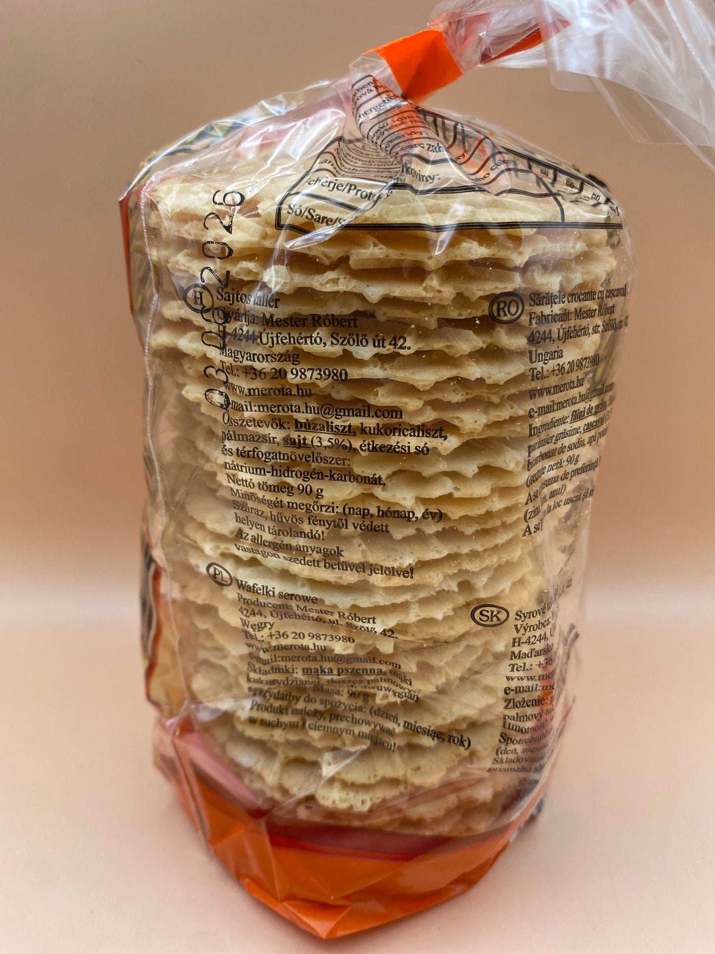 Mester sajtos tallér - Sajtos ízű 90g