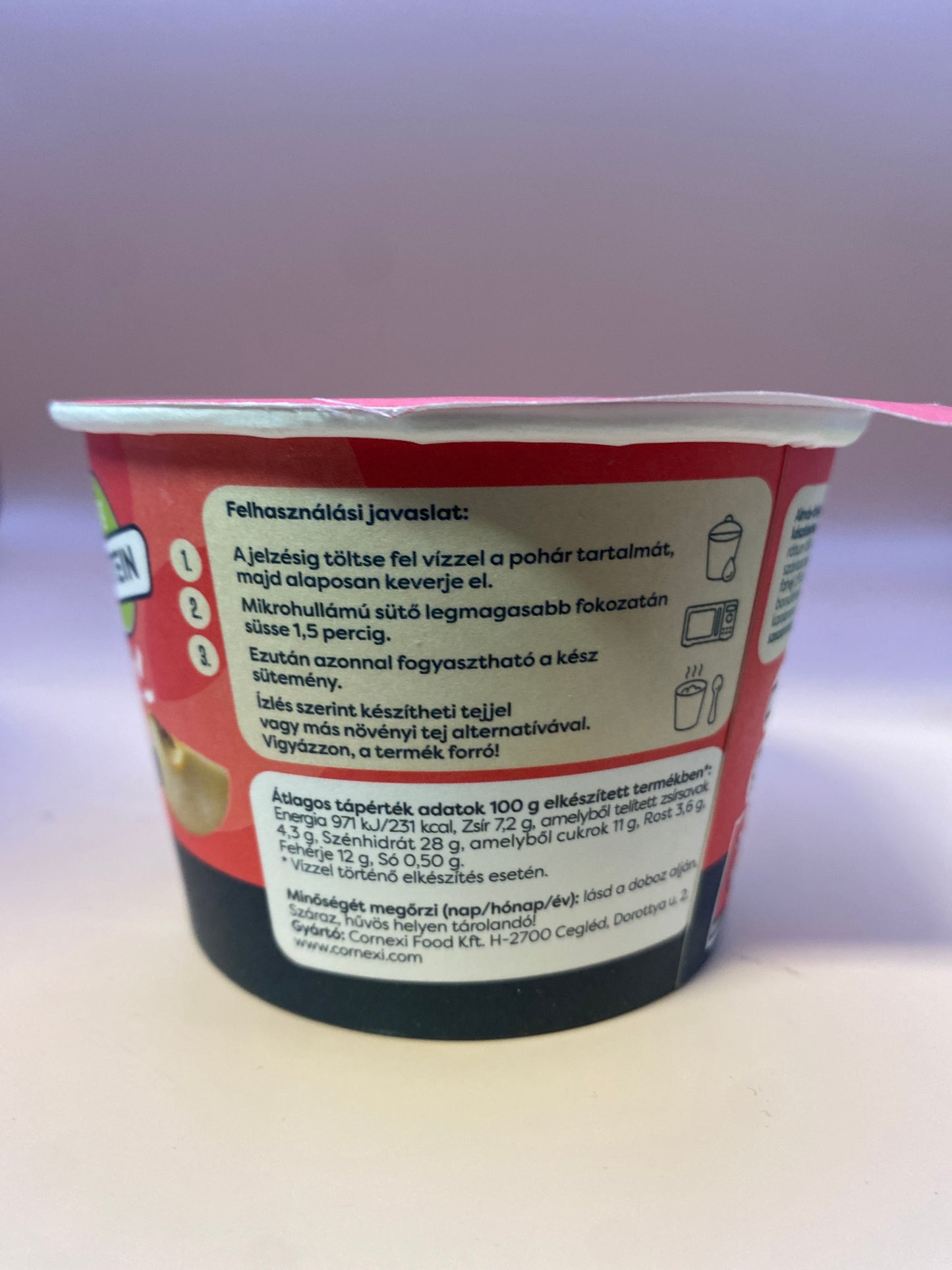 Cornexi Zabsüti 12g Almás-fahéjas