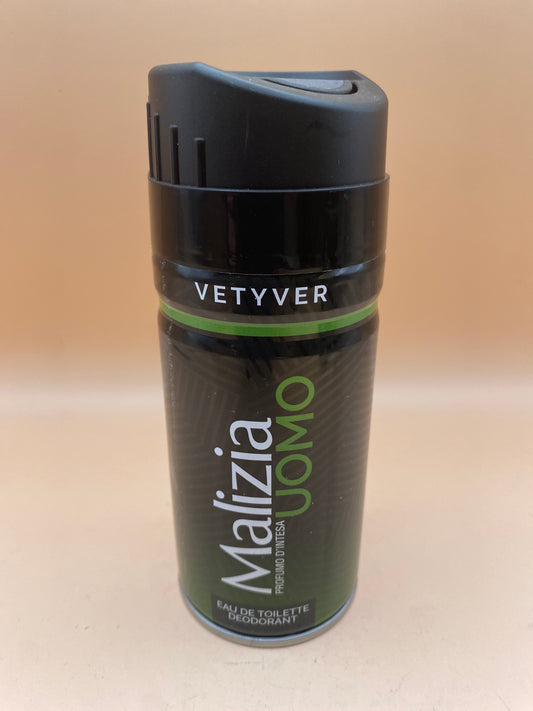 Malizia Uomo Vetyver férfi dezodor 150 ml