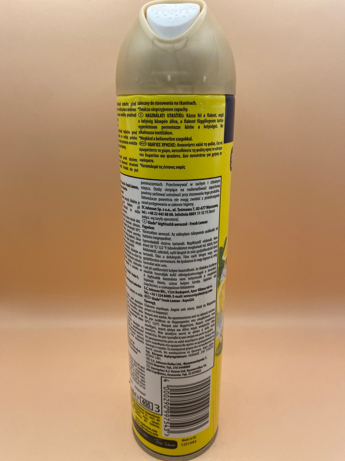Glade Légfrissítő 300 ml Lemon