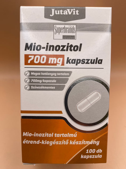 JutaVit Mio-inozitol 700mg kapszula 100 darab