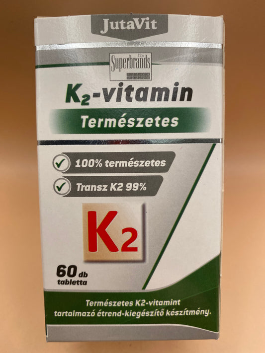 JutaVit K2-vitamin Természetes 60 darab tabletta