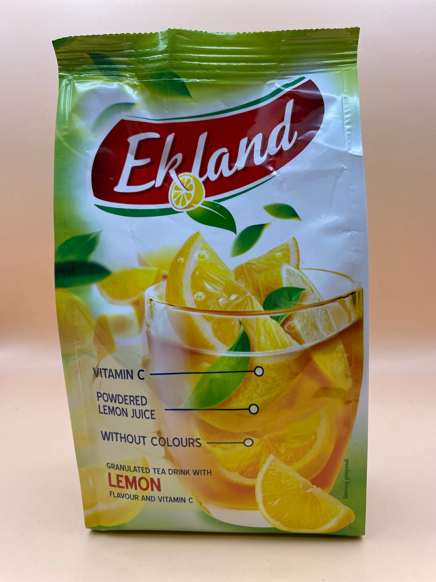 Ekland azonnal oldódó citrom ízű tea 300g