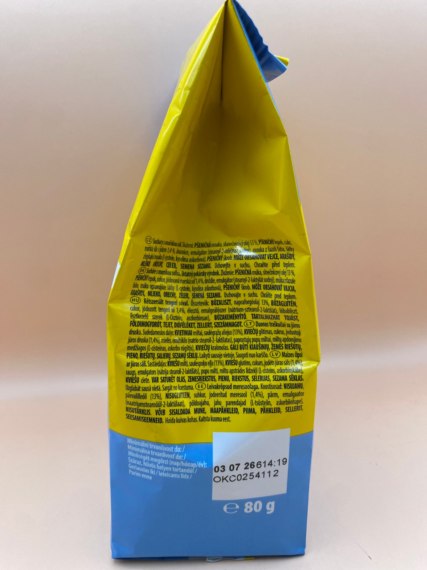 Tuc Bake Rolls Kétszersült tengeri sóval 80g