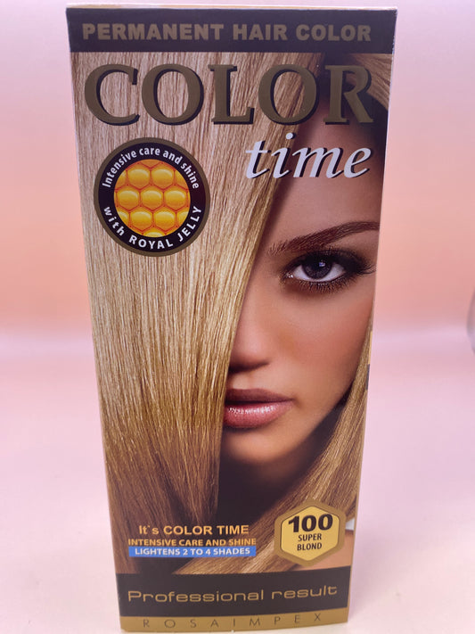 Color time hajfesték 100. Szuper szőke
