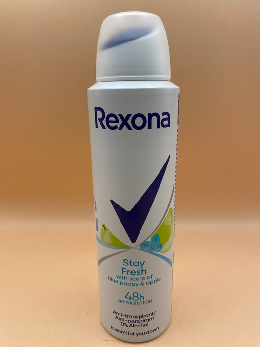 Rexona Stay Fresh  Blue poppi & apple izzadásgátló dezodor 150 ml
