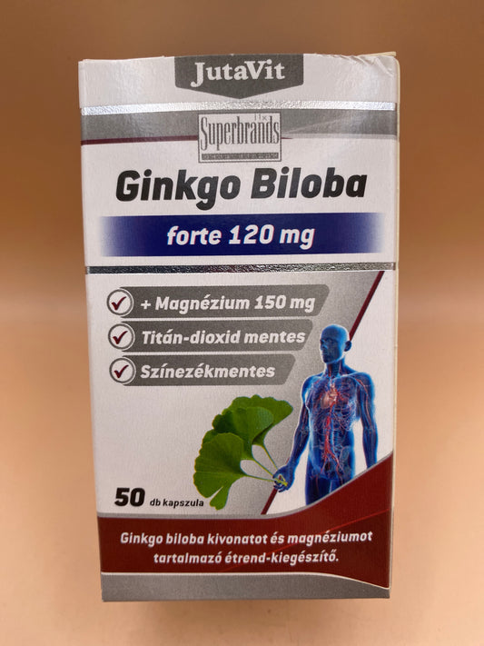 JutaVit Ginko Biloba forte 120mg  50 darab kapszula