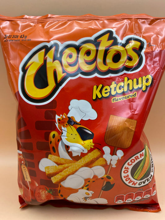 Cheetos Ketchupos ízesítésű kukoricasnack 43g