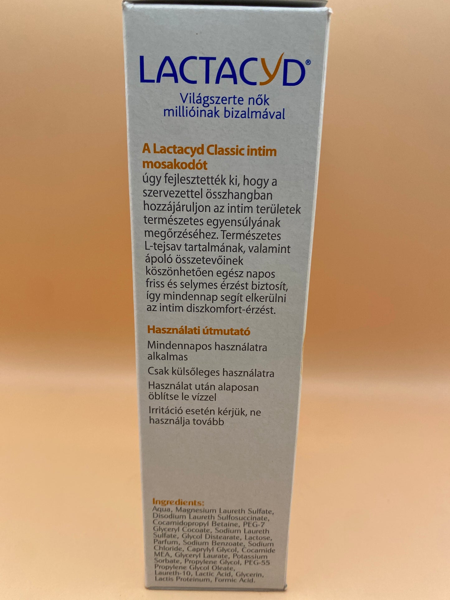 Lactacyd Classic intim mosakodó 200ml