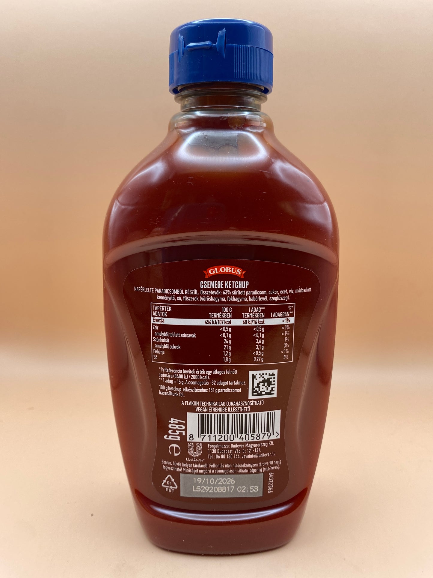 Globus Ketchup 485g