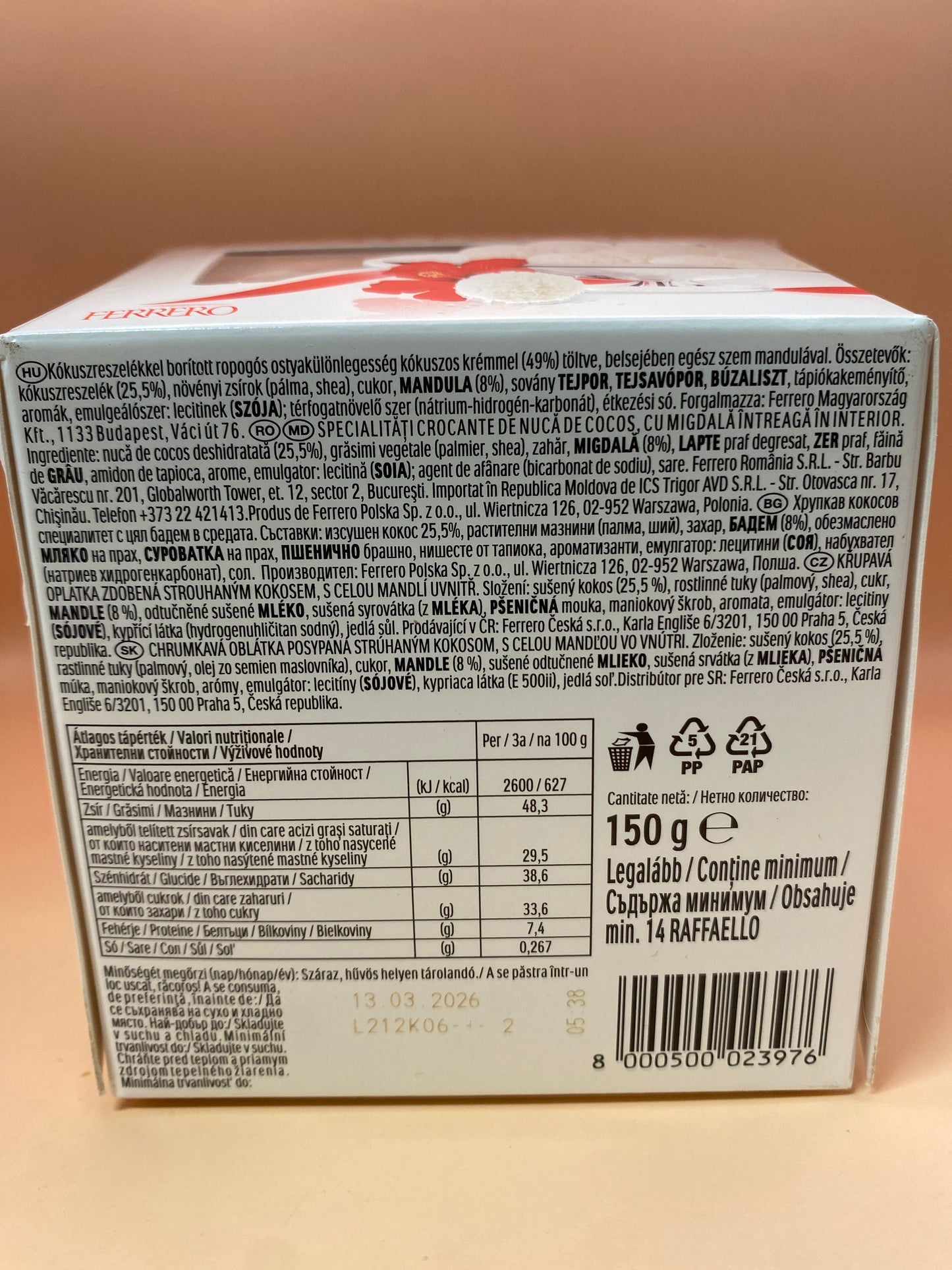 Raffaello  150g