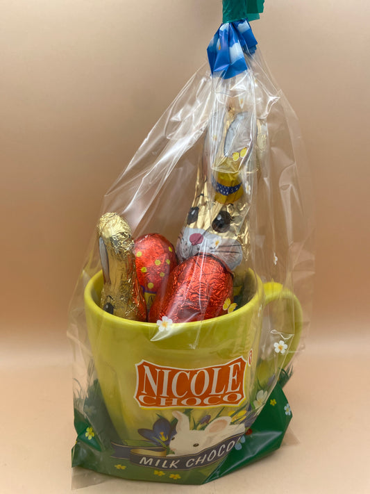 Nicol Húsvéti bögre csomag 108g Tejcsokoládé