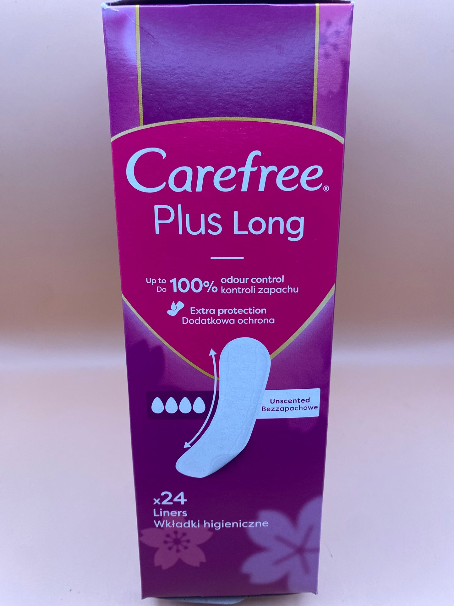 Carefree Tisztasági betét illatanyagmentes 24 darab