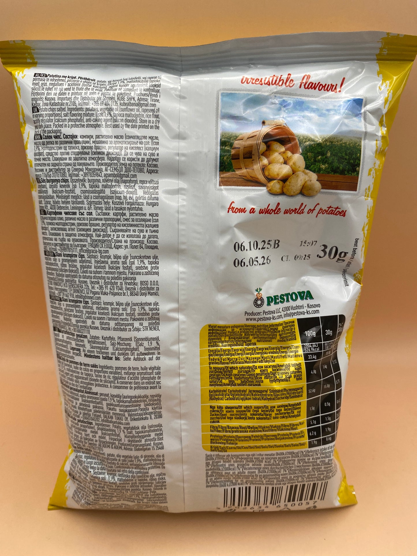 Vipa Sós burgonyachips 30g