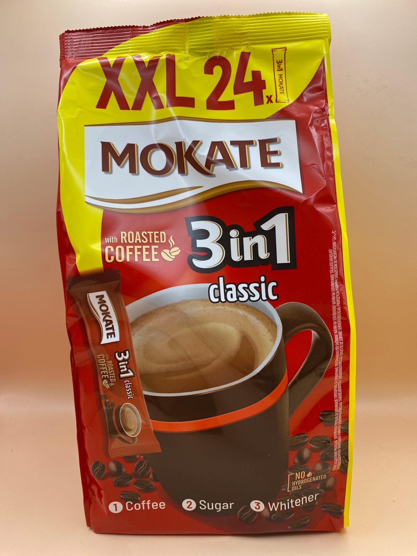 Mokate 3in1 Classic azonnal oldódó kávéspecialitás 408g