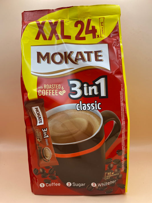 Mokate 3in1 Classic azonnal oldódó kávéspecialitás 408g