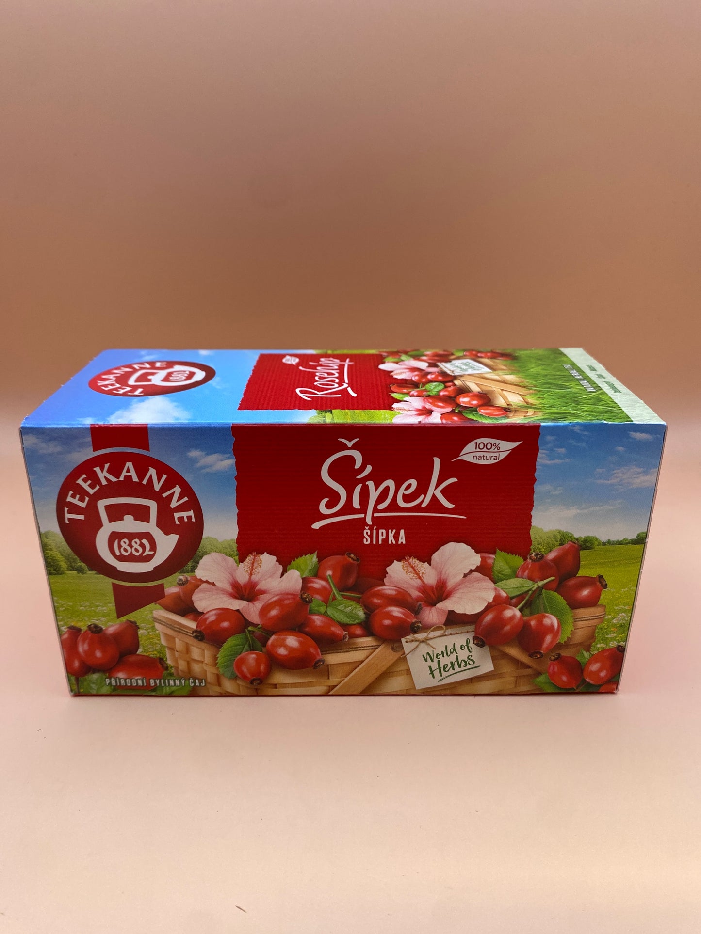 Teekanne filteres gyümölcstea csipkebogyó ízű 54g (20x2,7g)