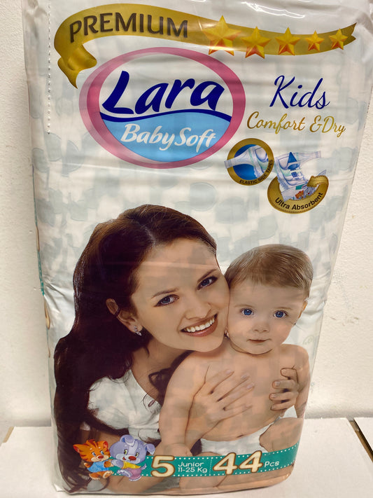 Lara Baby Soft Prémium pelenka Junior 11-25kg 44 darab