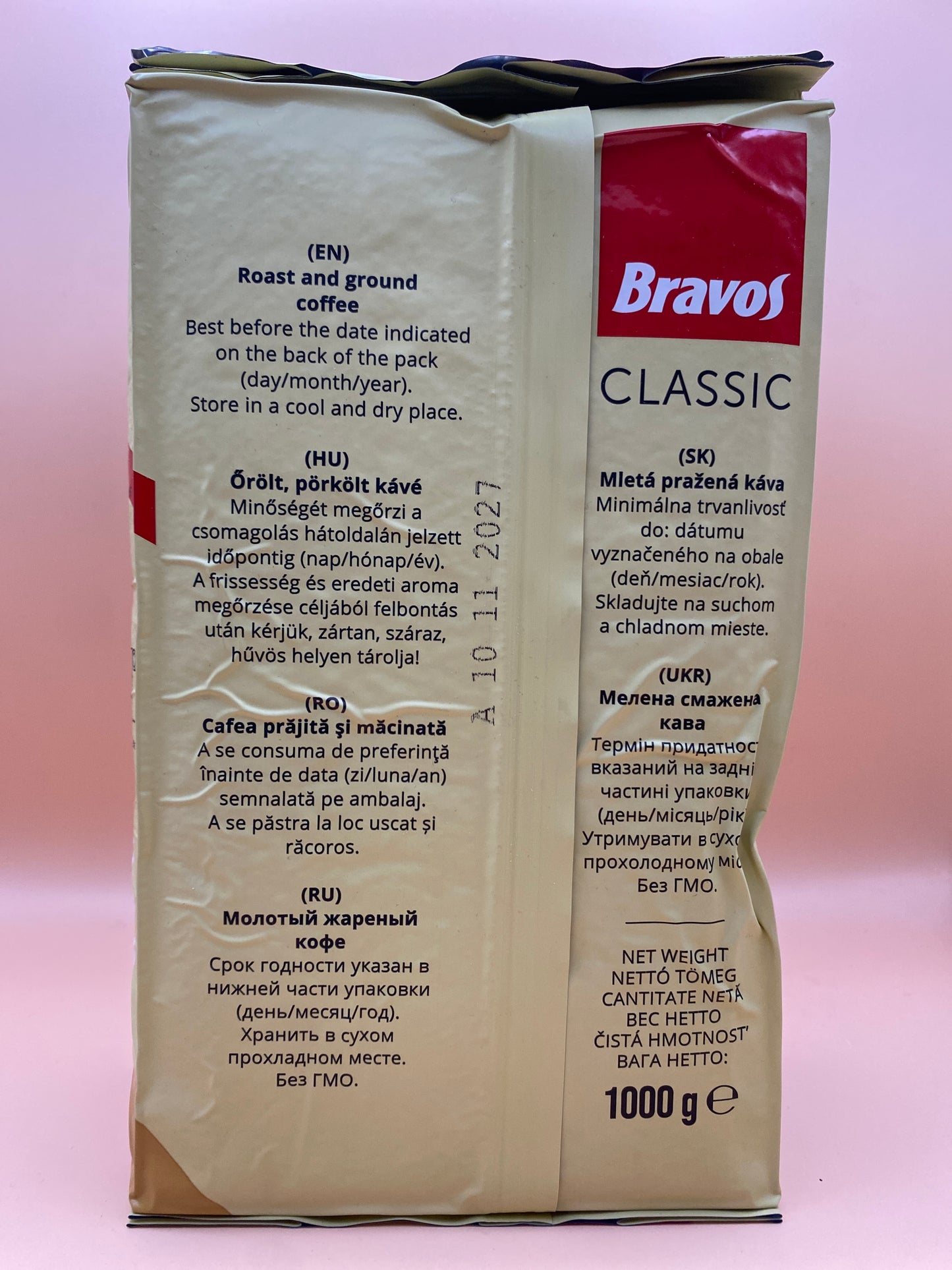 Bravos Classic őrölt kávé 1000g