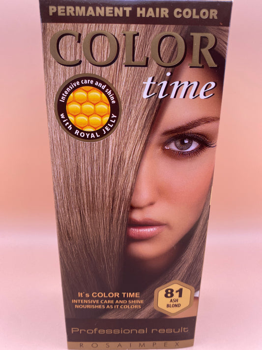 Color time hajfesték 81. Hamuszőke