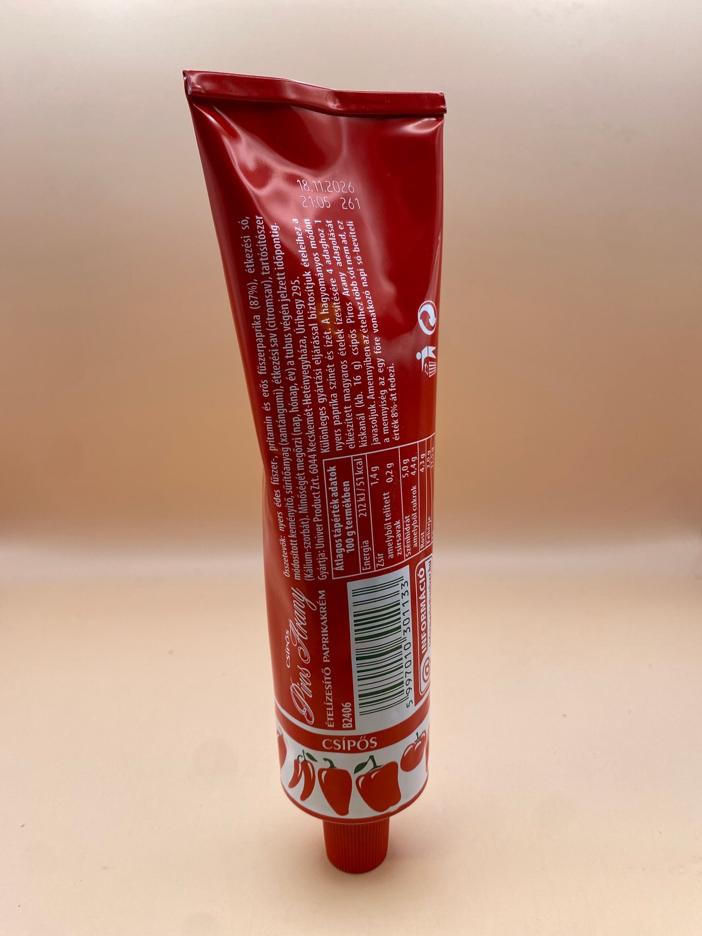 Univer Piros Arany ételízesítő 160g Csípős