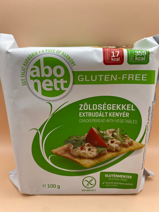 Abonett extrudált kenyér 100g Zöldségekkel