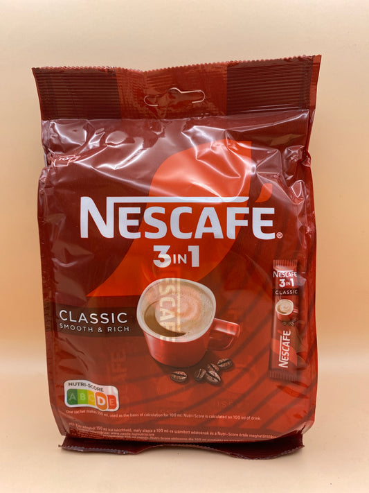 Nescafe Classic 3in1 azonnal oldódó kávéspecialitás 165g